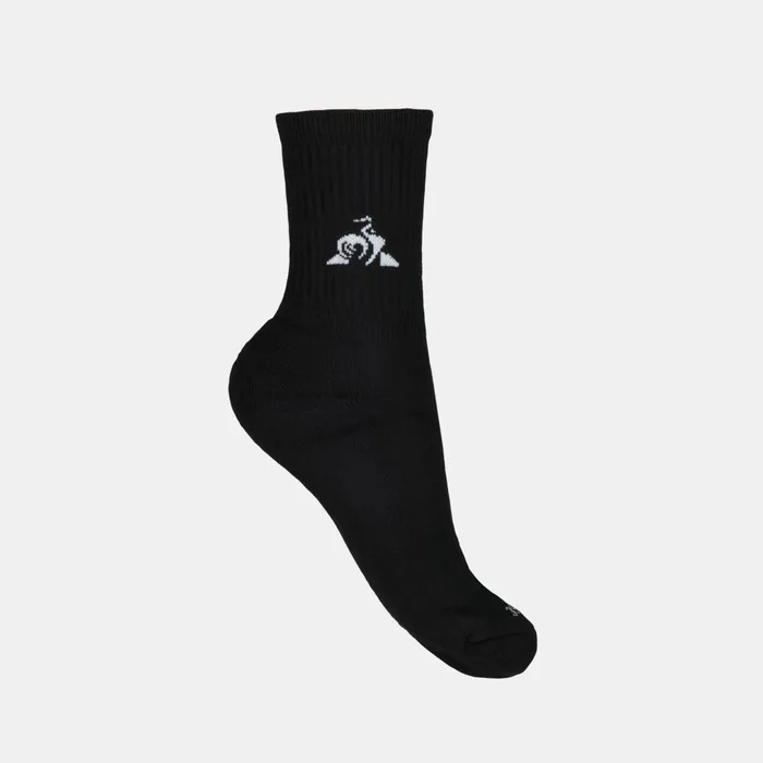 MenWomen Le Coq Sportif Socks Tennis Chaussettes De Sporte Blacknow