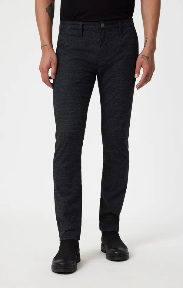 Milton Slim Straight Leg In Navy Herringbone Men Mavi Jeans Pants Milton Slim Straight Leg In Navy Herringbone Men Mavi Jeans Pants