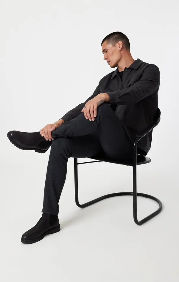 Milton Slim Straight Leg In Navy Herringbone Men Mavi Jeans Pants Milton Slim Straight Leg In Navy Herringbone Men Mavi Jeans Pants