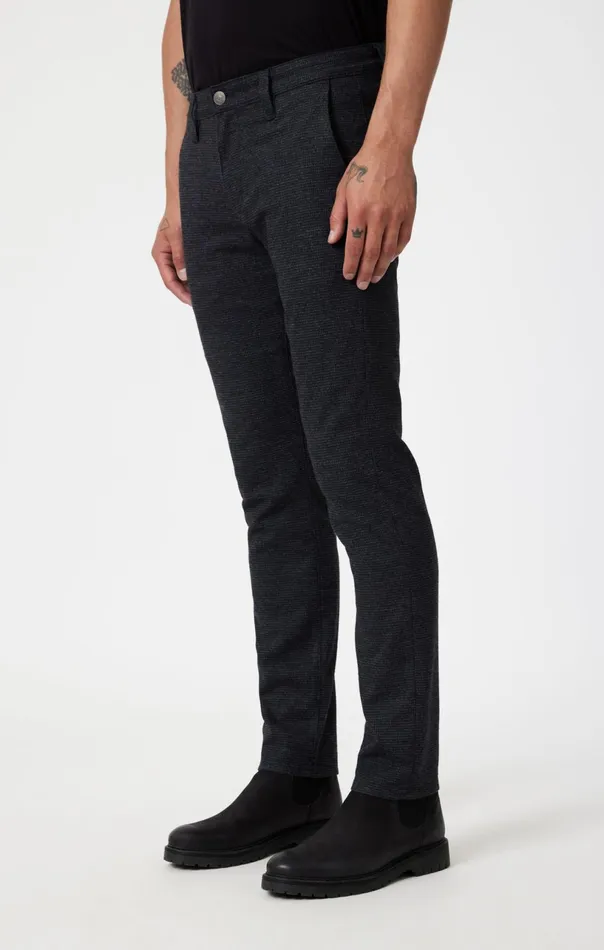 Milton Slim Straight Leg In Navy Herringbone Men Mavi Jeans Pants Milton Slim Straight Leg In Navy Herringbone Men Mavi Jeans Pants