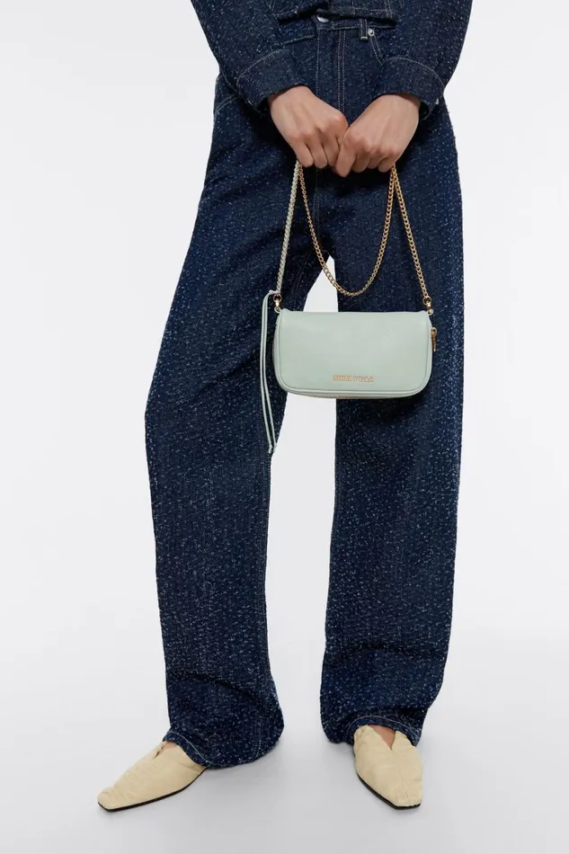 Mini Pastel Green Leather Crossbody Bag Pastel Green Women Bimba Y Lola Crossbody Bags Mini Pastel Green Leather Crossbody Bag Pastel Green Women Bimba Y Lola Crossbody Bags