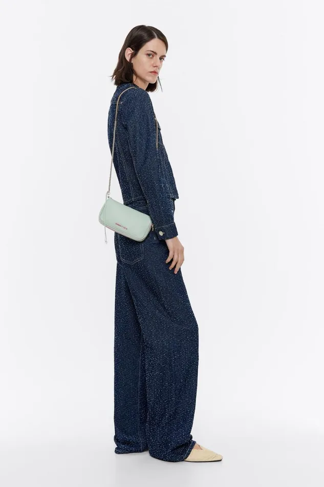 Mini Pastel Green Leather Crossbody Bag Pastel Green Women Bimba Y Lola Crossbody Bags Mini Pastel Green Leather Crossbody Bag Pastel Green Women Bimba Y Lola Crossbody Bags
