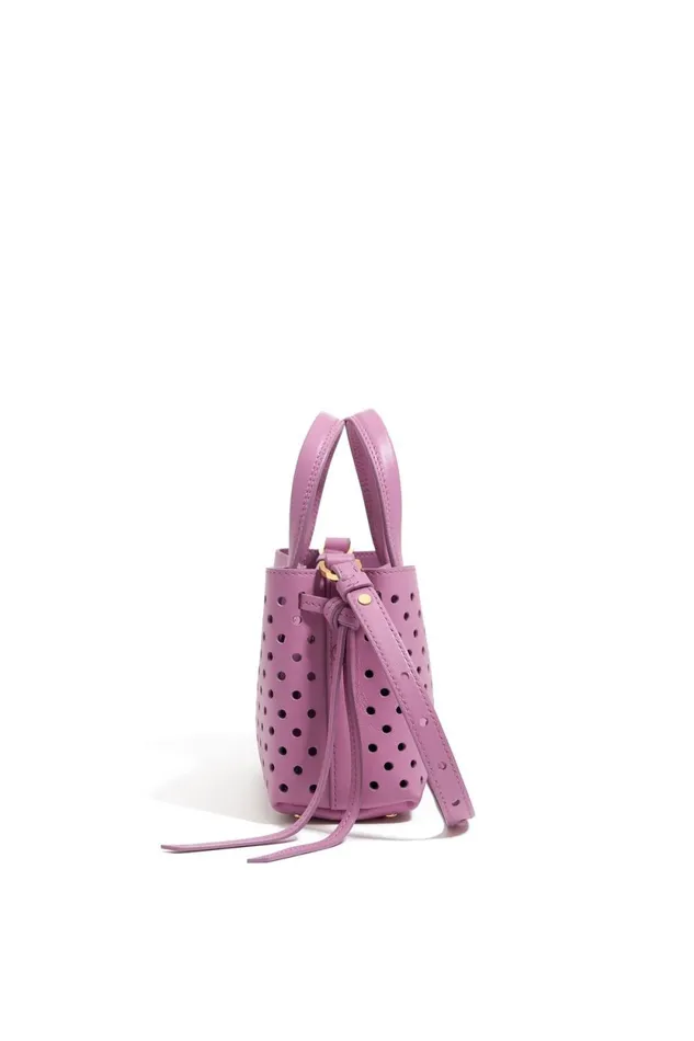 Mini Pink Leather Chihuahua Bag Pink Women Bimba Y Lola Bimba Y Palomo