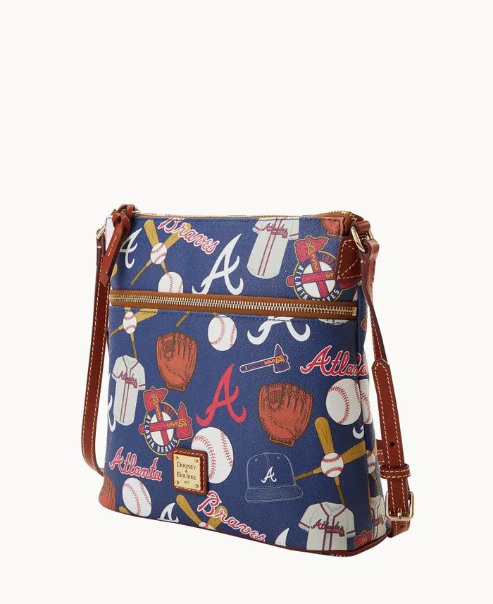 MLB Braves Crossbody Braves Woman Dooney and Bourke Crossbodies MLB Braves Crossbody Braves Woman Dooney and Bourke Crossbodies
