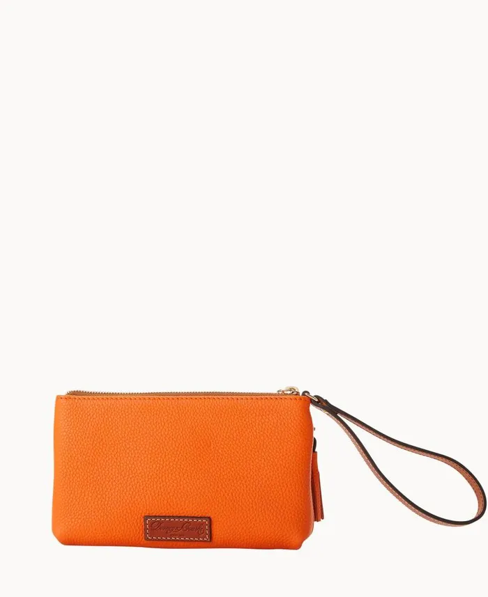 MLB Orioles Double Zip Wristlet Orioles ManWoman Dooney and Bourke Wallets MLB Orioles Double Zip Wristlet Orioles ManWoman Dooney and Bourke Wallets