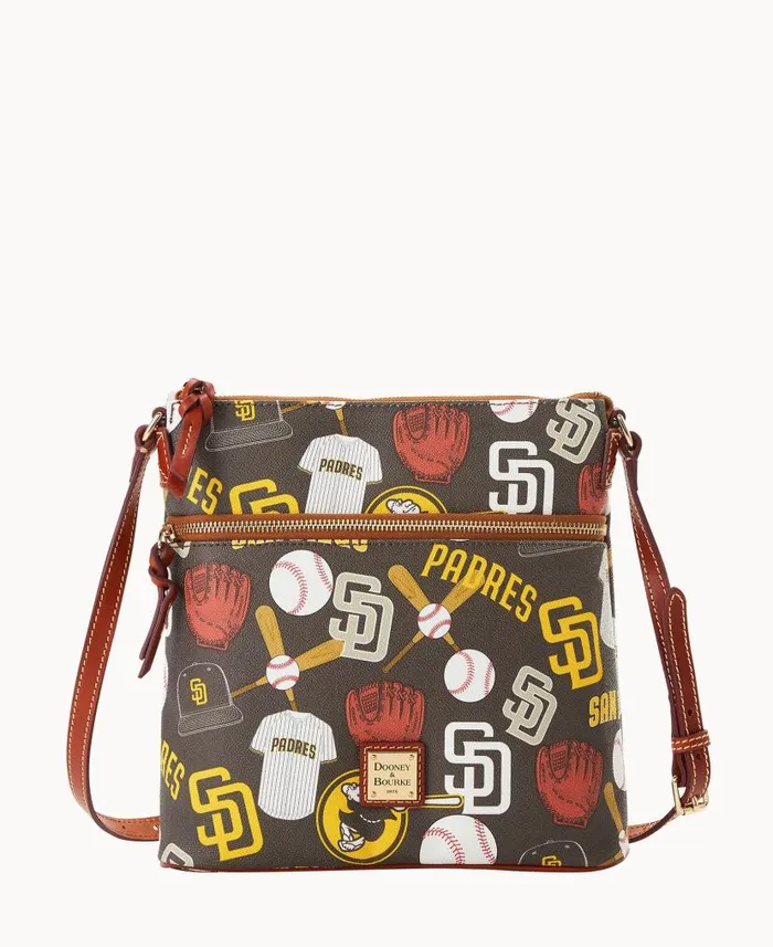 MLB Padres Crossbody Padres Woman Dooney and Bourke Crossbodies