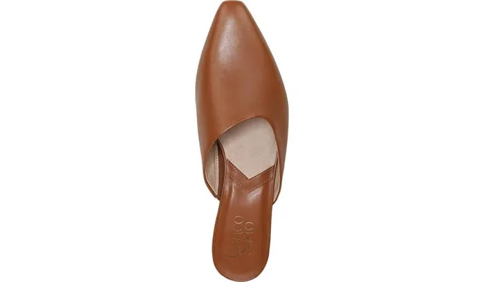 Mules Women Franco Sarto Franco Bridget 2 Mule Cognac Leather