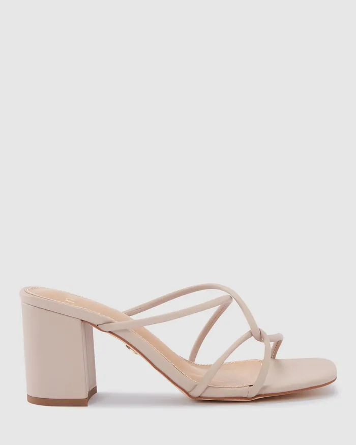 Mules Women NIA Nude NOVO Shoes