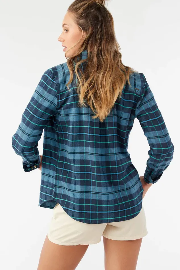 NASH FLANNEL TOP Women O039NEILL Clothing