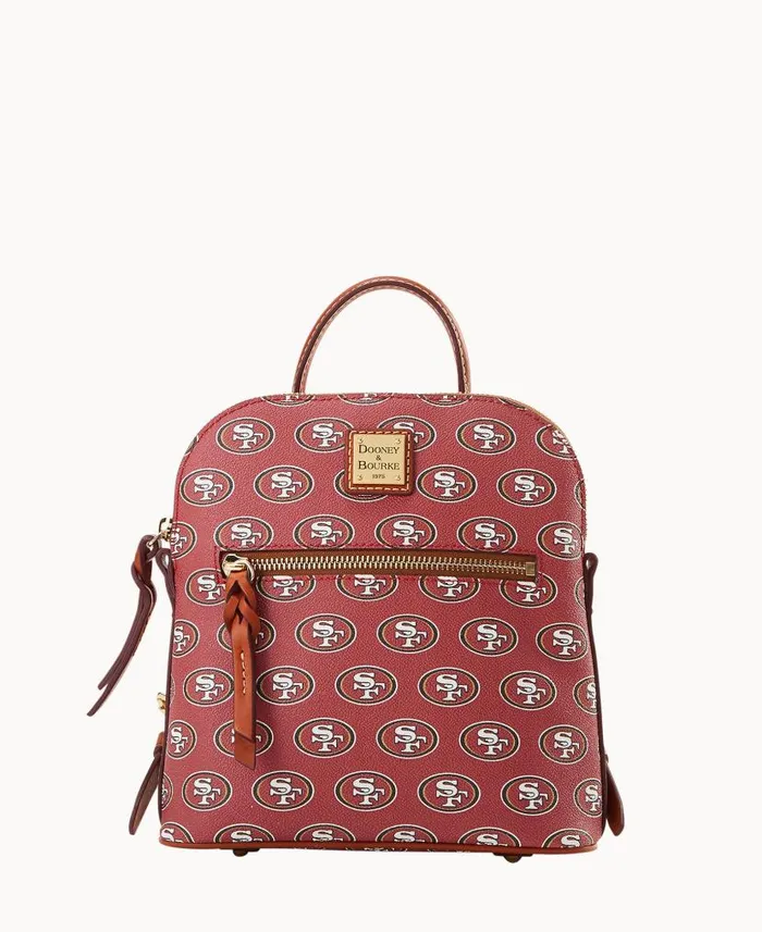 NFL 49ERS Small Backpack 49ers Woman Dooney and Bourke Backpacks