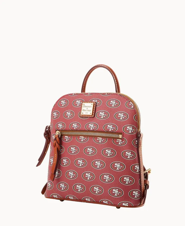 NFL 49ERS Small Backpack 49ers Woman Dooney and Bourke Backpacks