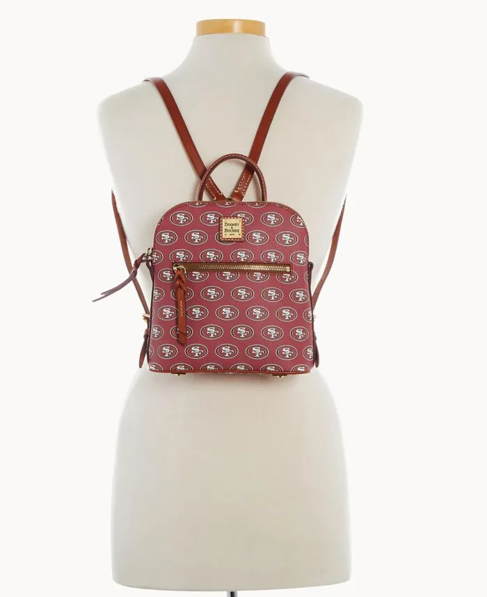 NFL 49ERS Small Backpack 49ers Woman Dooney and Bourke Backpacks