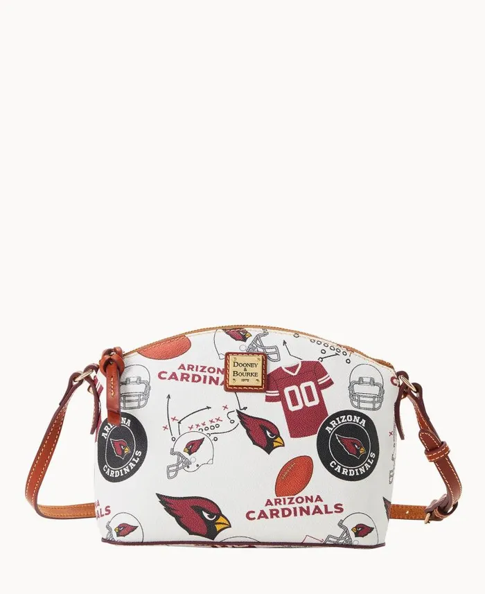 NFL AZ Cardinals Suki Crossbody Cardinals Woman Dooney and Bourke Crossbodies NFL AZ Cardinals Suki Crossbody Cardinals Woman Dooney and Bourke Crossbodies
