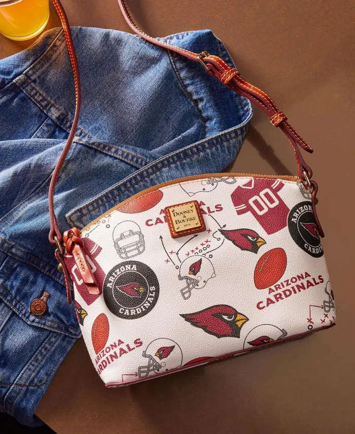 NFL AZ Cardinals Suki Crossbody Cardinals Woman Dooney and Bourke Crossbodies NFL AZ Cardinals Suki Crossbody Cardinals Woman Dooney and Bourke Crossbodies
