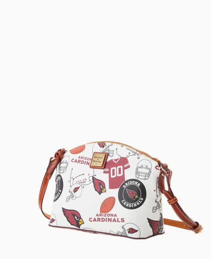 NFL AZ Cardinals Suki Crossbody Cardinals Woman Dooney and Bourke Crossbodies NFL AZ Cardinals Suki Crossbody Cardinals Woman Dooney and Bourke Crossbodies