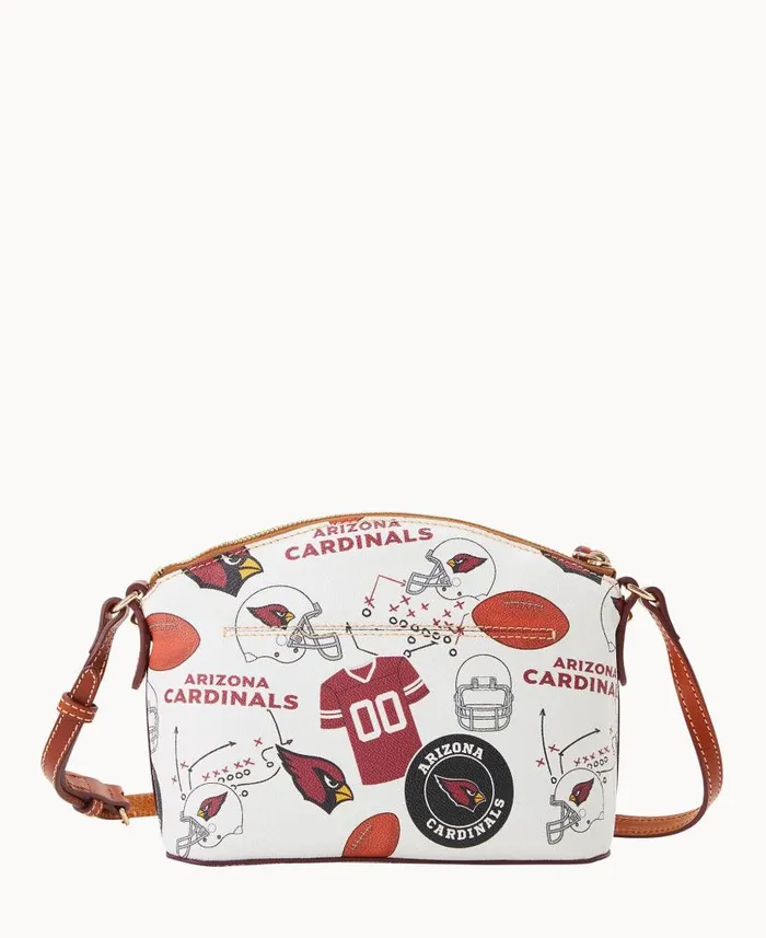 NFL AZ Cardinals Suki Crossbody Cardinals Woman Dooney and Bourke Crossbodies NFL AZ Cardinals Suki Crossbody Cardinals Woman Dooney and Bourke Crossbodies