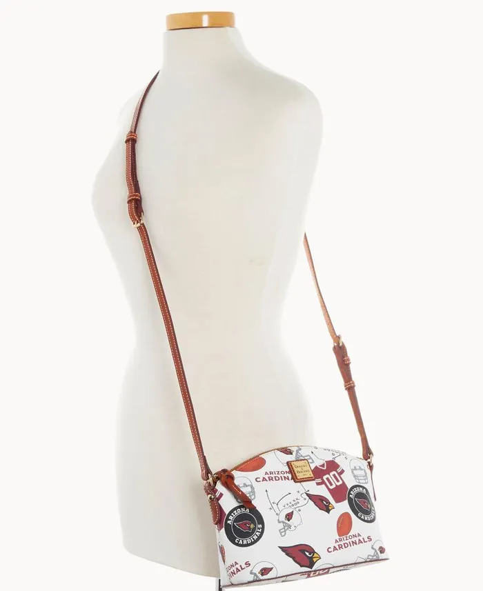 NFL AZ Cardinals Suki Crossbody Cardinals Woman Dooney and Bourke Crossbodies NFL AZ Cardinals Suki Crossbody Cardinals Woman Dooney and Bourke Crossbodies