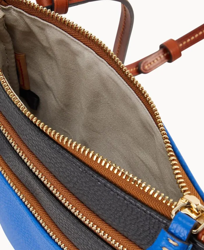 NFL Bills Triple Zip Crossbody Bills Woman Dooney and Bourke Crossbodies NFL Bills Triple Zip Crossbody Bills Woman Dooney and Bourke Crossbodies