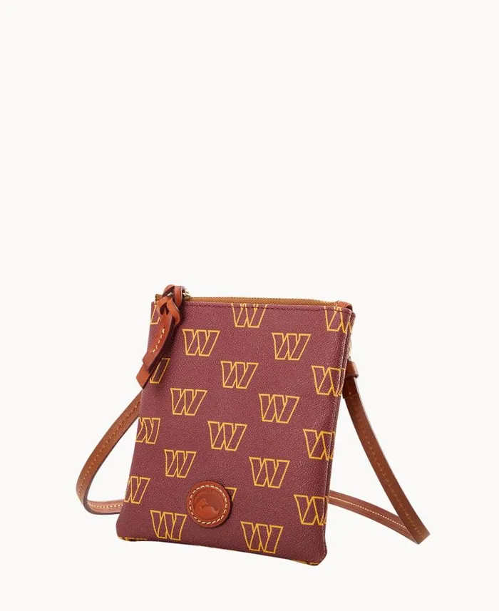 NFL Commanders Small North South Top Zip Crossbody Commanders Woman Dooney and Bourke Crossbodies NFL Commanders Small North South Top Zip Crossbody Commanders Woman Dooney and Bourke Crossbodies