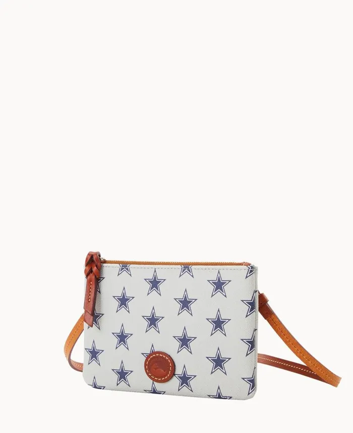NFL Cowboys Top Zip Crossbody Cowboys Woman Dooney and Bourke Crossbodies NFL Cowboys Top Zip Crossbody Cowboys Woman Dooney and Bourke Crossbodies