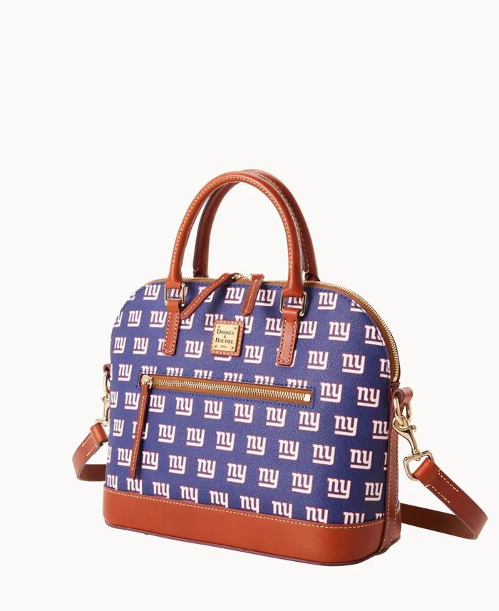 NFL NY Giants Domed Zip Satchel Giants Woman Dooney and Bourke Satchels NFL NY Giants Domed Zip Satchel Giants Woman Dooney and Bourke Satchels