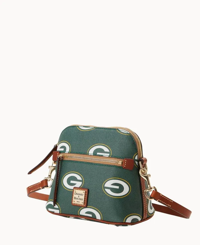 NFL Packers Domed Crossbody Packers Woman Dooney and Bourke Crossbodies NFL Packers Domed Crossbody Packers Woman Dooney and Bourke Crossbodies