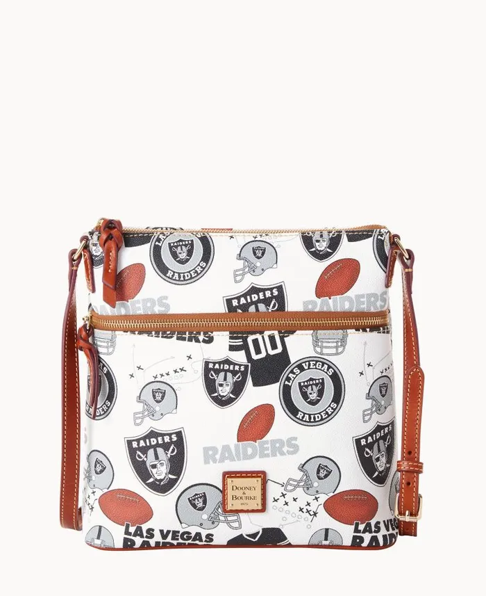 NFL Raiders Crossbody Raiders Woman Dooney and Bourke Crossbodies
