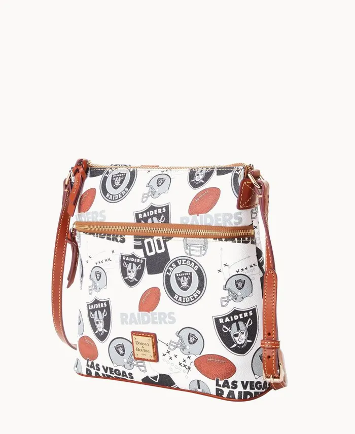 NFL Raiders Crossbody Raiders Woman Dooney and Bourke Crossbodies NFL Raiders Crossbody Raiders Woman Dooney and Bourke Crossbodies