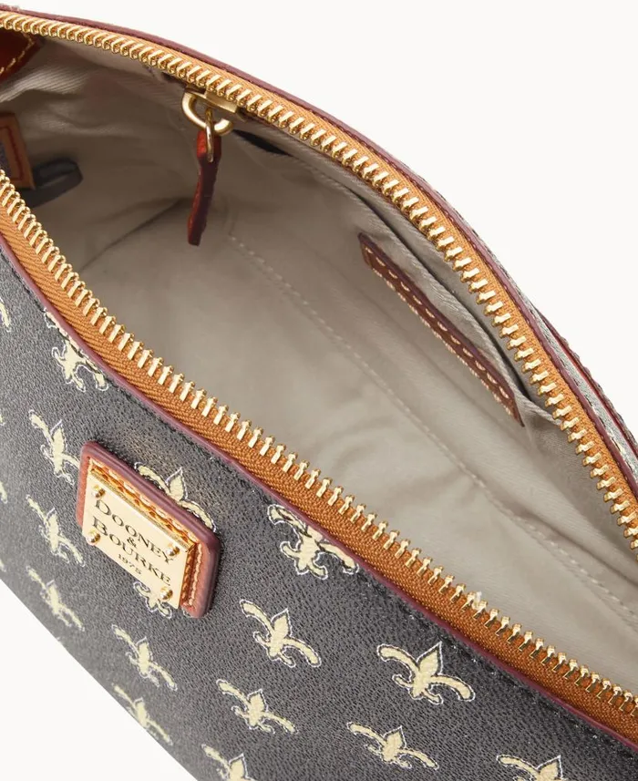 NFL Saints Suki Crossbody Med Wristlet Saints Woman Dooney and Bourke Crossbodies NFL Saints Suki Crossbody Med Wristlet Saints Woman Dooney and Bourke Crossbodies