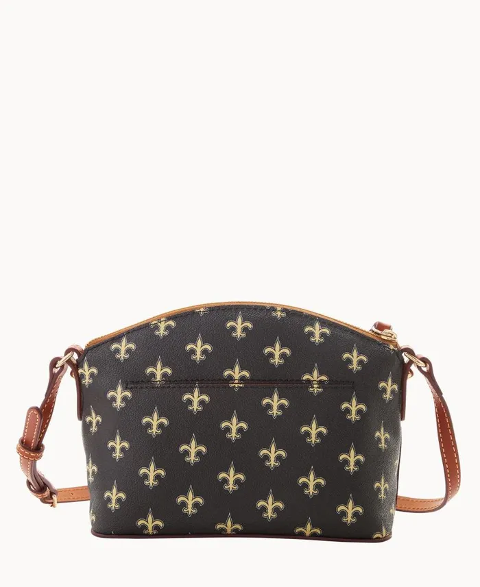 NFL Saints Suki Crossbody Med Wristlet Saints Woman Dooney and Bourke Crossbodies NFL Saints Suki Crossbody Med Wristlet Saints Woman Dooney and Bourke Crossbodies