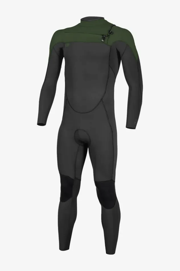 NINJA 32MM CHEST ZIP FULL WETSUIT Blkdrkolv Men O039NEILL Men039S Wetsuits