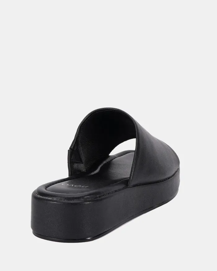 NOVO Shoes BYTE BLACK Women Wedges