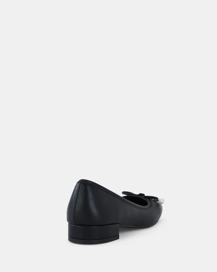 NOVO Shoes Casuals Women CHIOGGIA BLACK Ballet Flats