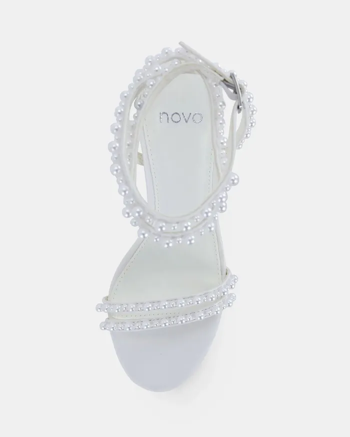 NOVO Shoes PAINKILLER PEARL PEARL High Heels Women Party