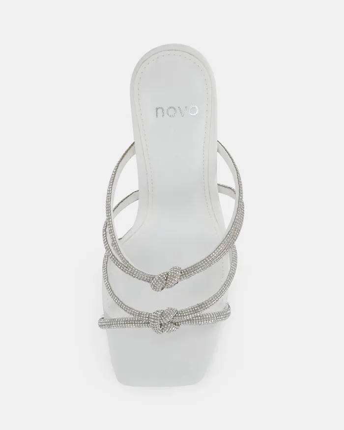 NOVO Shoes Party Women PURITY WHITE High Heels