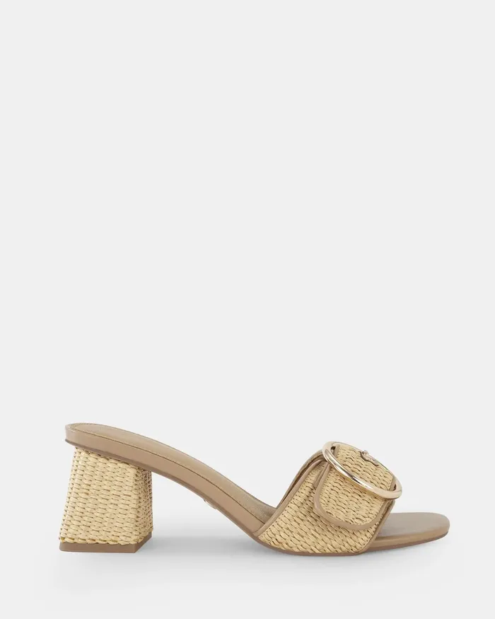 NOVO Shoes UMAYMA RAFFIA Mules Women Mules