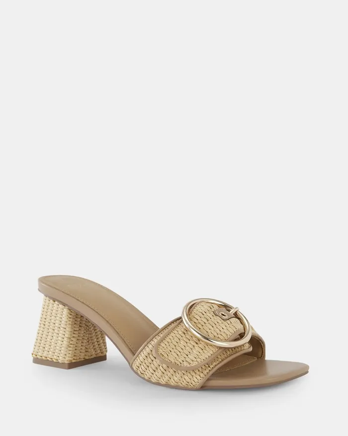 NOVO Shoes UMAYMA RAFFIA Mules Women Mules