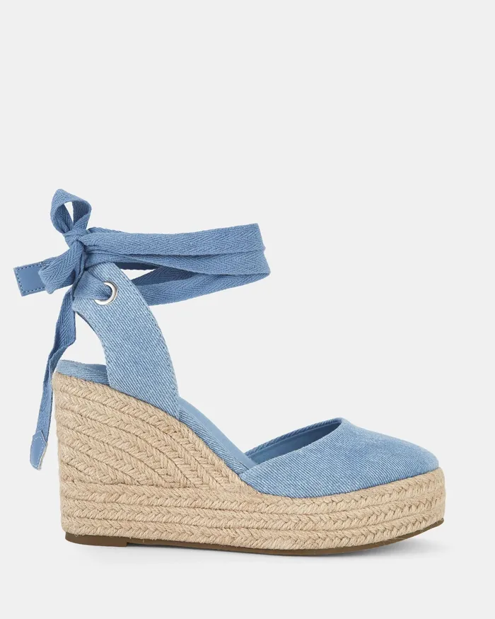 NOVO Shoes Wedges Women BUENOSAIRES DENIM