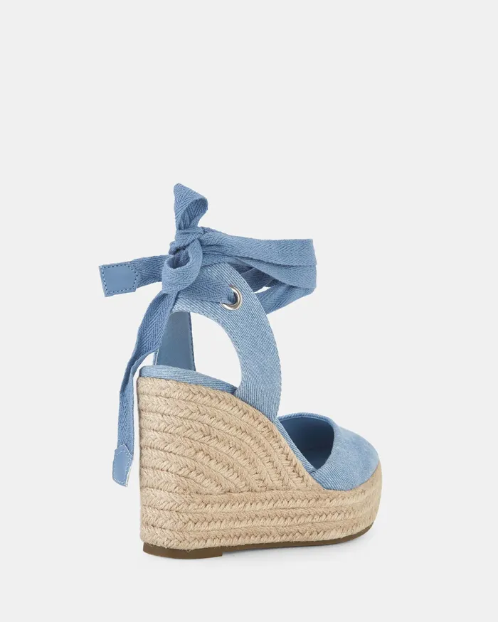 NOVO Shoes Wedges Women BUENOSAIRES DENIM