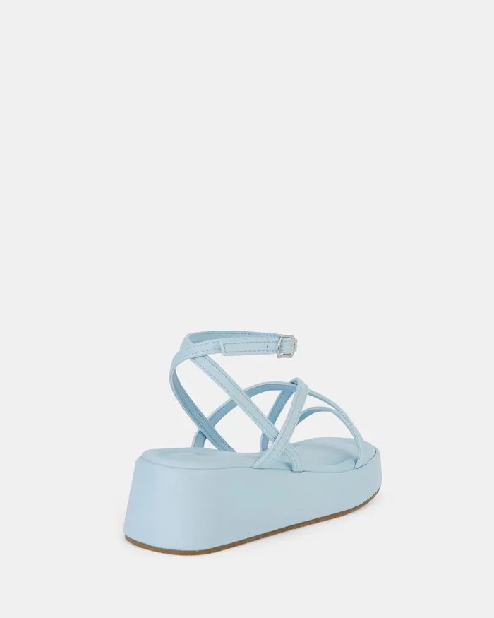 NOVO Shoes Wedges Women WHITLEY SOFT BLUE