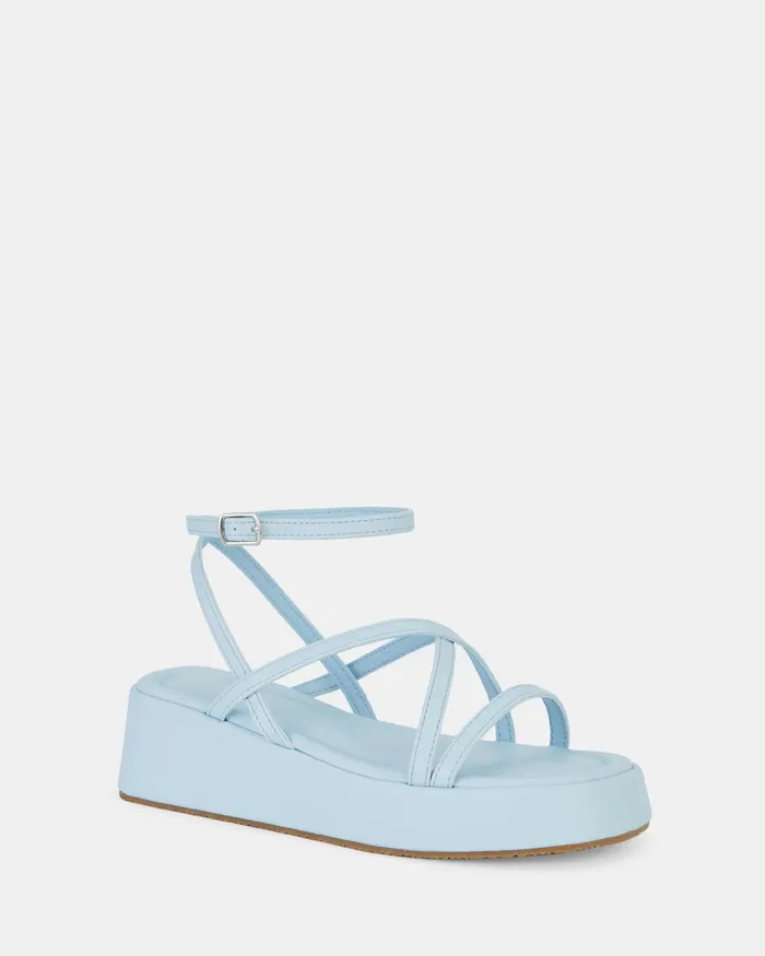 NOVO Shoes Wedges Women WHITLEY SOFT BLUE