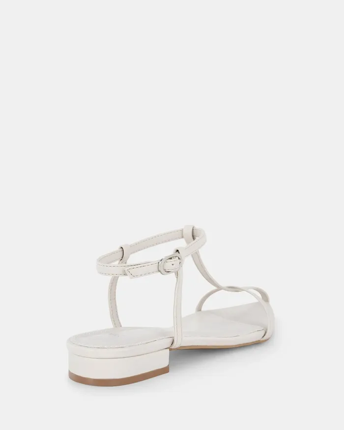 NOVO Shoes ZACK CREAM Strappy Sandals Women Flat Sandals