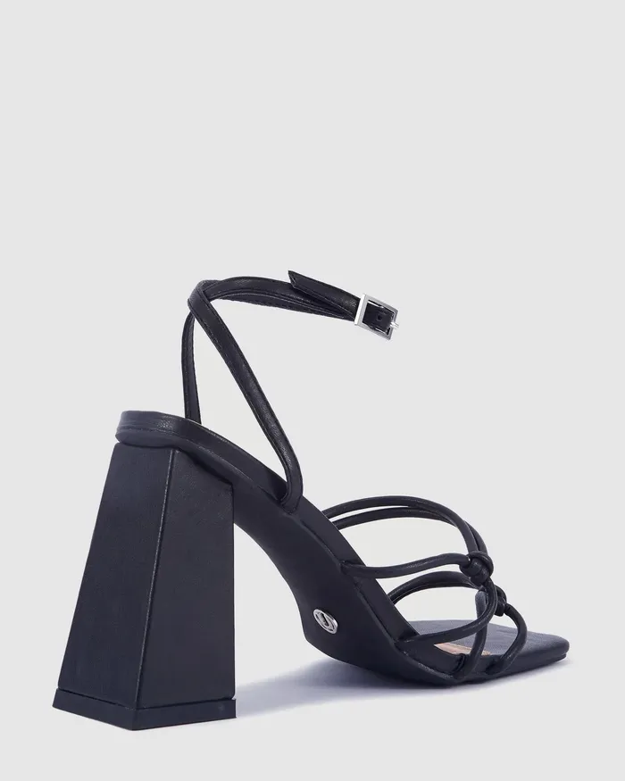 NOVO Shoes ZAIDY BLACK Block Heels Women Block Heels
