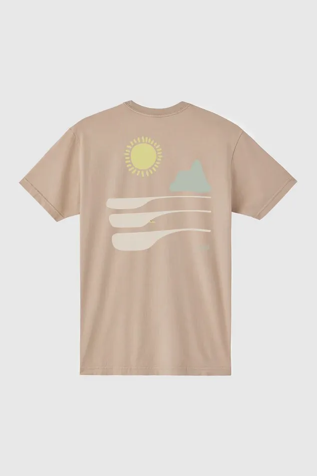 O039RIGINALS BARREL RIDE MODERN FIT TEE Tan Men O039NEILL Featured
