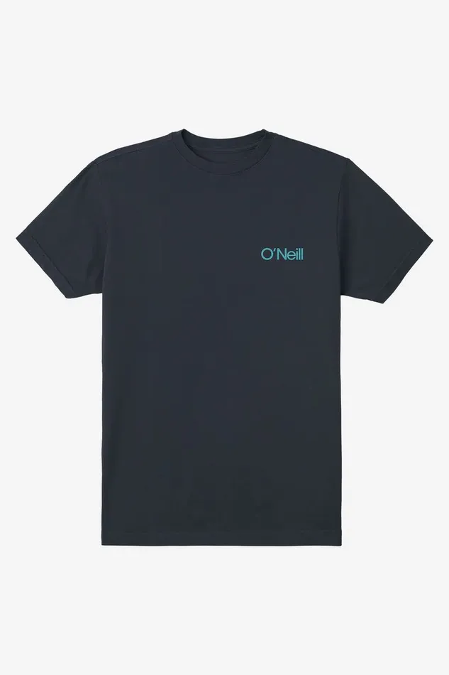 O039RIGINALS WONKY PALM TEE Dark Charcoal Men O039NEILL Featured