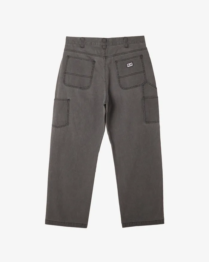 OBEY Clothing BIG TIMER CARPENTER PANT Pigment Black Men BOTTOMS