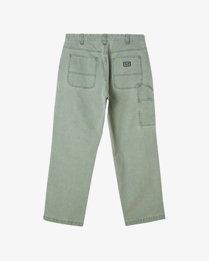 OBEY Clothing BOTTOMS Men HARDWORK CARPENTER PANT Pigment Duck Green