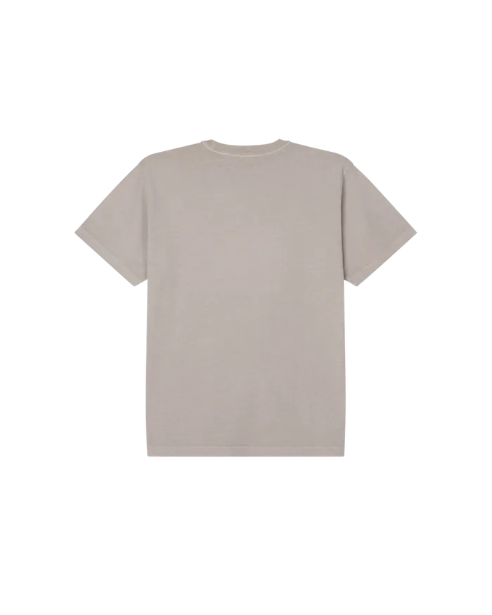 OBEY Clothing TOPS Men LOWERCASE PIGMENT TSHIRT Pigment Silver Grey