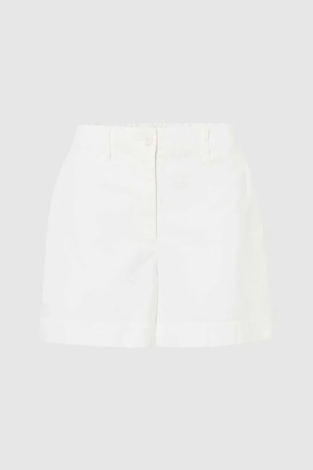 Oroton Alfie Carpenter Short Antique White Women Shorts