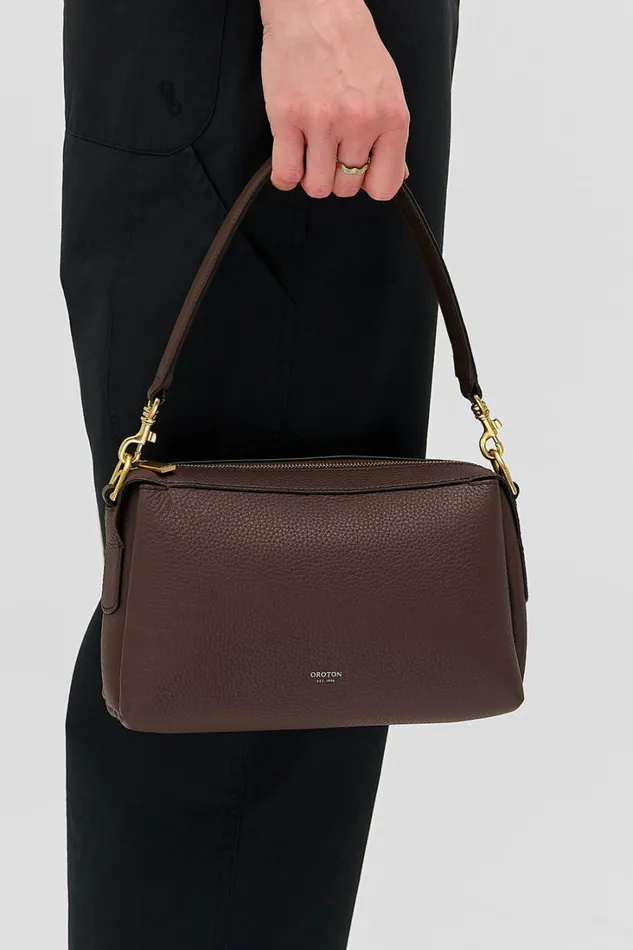 Oroton Alice Crossbody Bear Brown Women Shoulder Oroton Alice Crossbody Bear Brown Women Shoulder